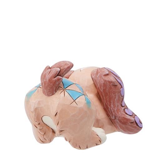 Enesco Disney Traditions by Jim Shore Lady and The Tramp Miniature Figurine, 2.5 Inch, Multicolor