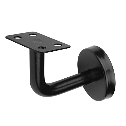 TSSS 8 Stück Edelstahl Handlaufhalter - Robuste Wandhalterungen für Flachholz oder Metall Treppengeländer - Tragfähigkeit bis zu 60 KG - Stabile und stilvolle