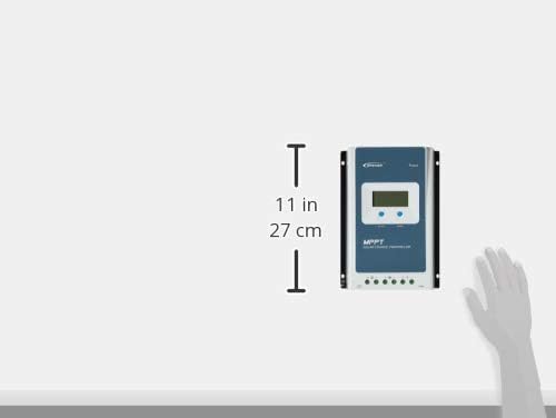 Miniatura 7 de EPEVER 40A MPPT controlador de carga solar 100 V PV entrada máxima negativa tierra LiFePo4 cargador de batería WMT50 medidor remoto y sensor de