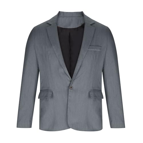 Mens Casual Work Blazer Jackets Lightweight Regular Fit Business Suits Coats Big and Tall Open Front Sports Coats2