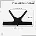 wkao 2 Pcs Adjustable Leash Harness Set for Lizards, Polyester, Includes Short Leash, Designed for Bearded Dragons & Small Reptiles