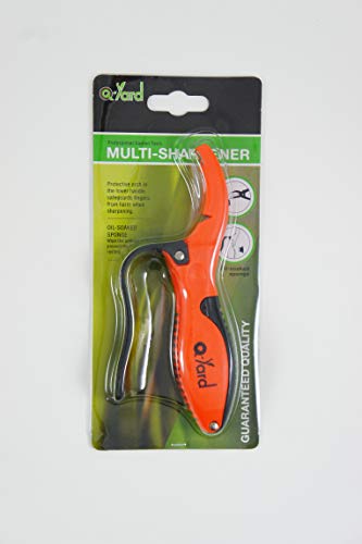 Q-yard QY-007A Handheld Multi-Sharpener for Pruning Shears, Garden Hand Pruner - Thumbnail 5