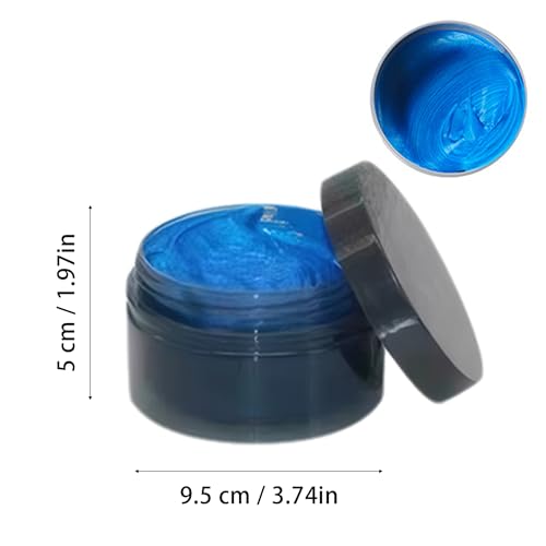 Color Temporal para Cabello Azul Lavable Rápido Secado miniatura 2