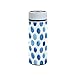 XiangHeFu Tasse de Voyage Abstrait Blueberry Polka Dots Anti-Fuite en Acier Inoxydable Garder Froid ou Chaud Thermos Bouteille d'eau Businese