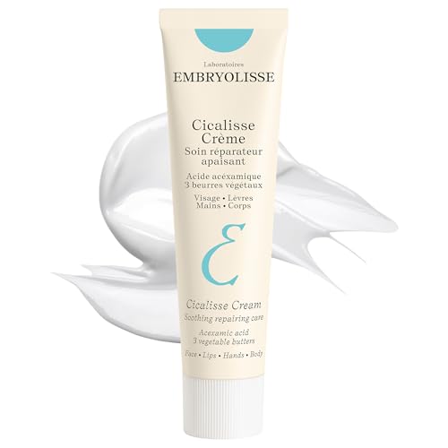 Embryolisse Cicalisse Face Cream. Moisturizer with Hyaluronic Acid that Accelerates Skin's Restoration Process - Daily Skin Care for Face, Body and Lips, All Skin Types - 1.35 Fl Oz