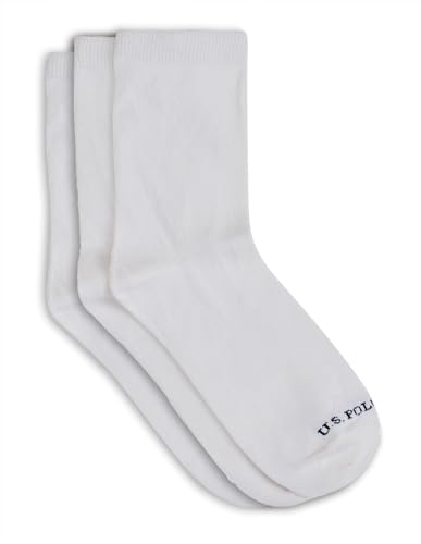 Kids Mid-Calf Length KS001 Cotton Stretch Socks - Pack Of 3