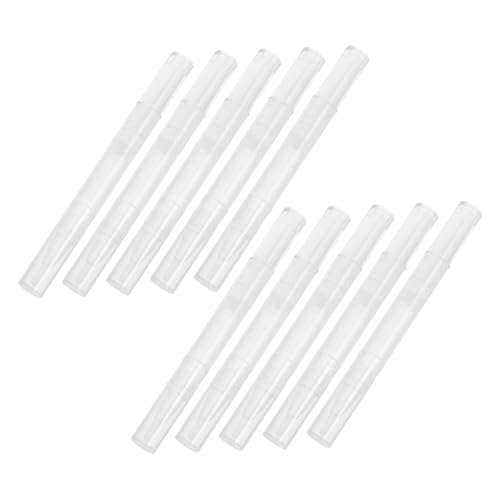 BESTYASH 10 Stück Nagelöl Stifte Leer Transparent zum Nachfüllen mit Pinselspitze Drehbarer Applikator für Nagel Nagelhautpflege Vielseitig für DIY Nagelöl und Lipgloss Anwendung BESTYASH 10 Stück Nagelöl Stifte Leer Transparent zum Nachfüllen mit Pinselspitze Drehbarer Applikator für Nagel Nagelhautpflege Vielseitig für DIY Nagelöl und Lipgloss Anwendung