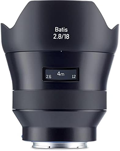 ZEISS Batis 18mm f/2.8 for Sony E Mount Mirrorless Cameras, Black