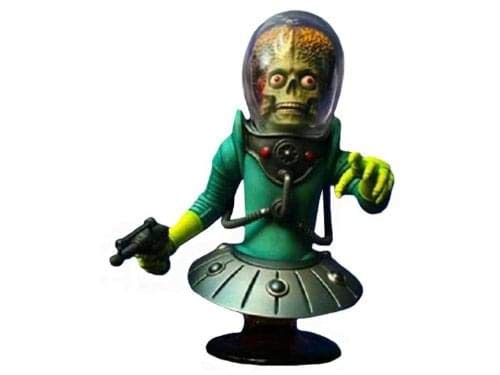 Gentle Giant Sdcc 2012 Exclusive Mars Attacks Martian Mini Bust #TOP19