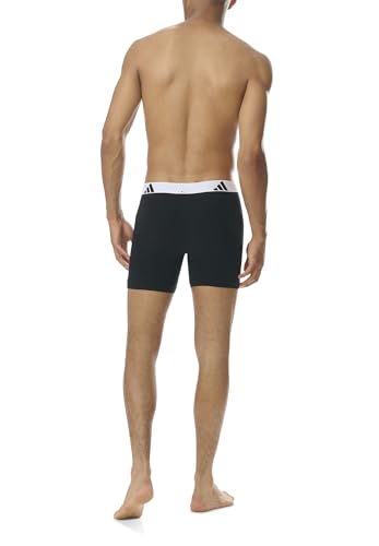 Image of Adidas Men's Boxer Shorts (Pack of 3) Boxer Brief Cyclist Underwear (Size S - 3XL) - Comfortable Underwear Men