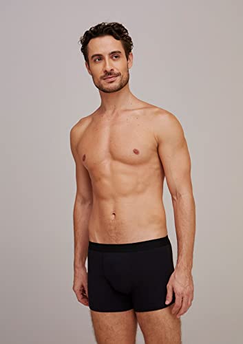 Kit 2 Cuecas Boxer Com Elástico Personalizado Preto XXG