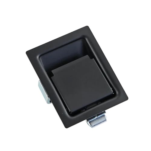 Iron Material Door Lock Collision Industrial Switch Cabinet Distribution Box Flat 1Pcs(Unlocked)