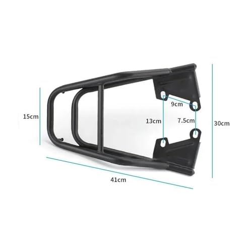 Support porte-bagages arrière pour Grom MSX125 : étagère d'accoudoir de moto robuste - 4