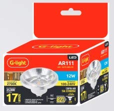LED ENCE AR111 12W 24 2700K GU10 AUTOVOLT - CAIXA unidade