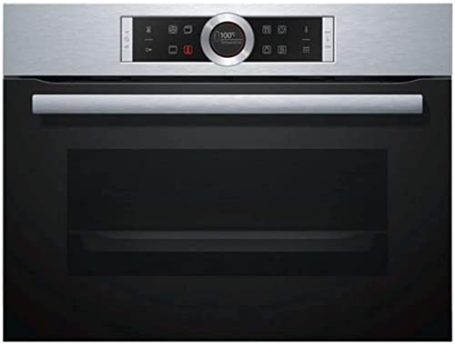 Ficha técnica Controles giratorios del horno Puerta de doble acristalamiento Horno de microondas individual en Silver Tact Horno halógeno de convección premium Ideal para asar hornear Estético y práctico - Fernando Cortés