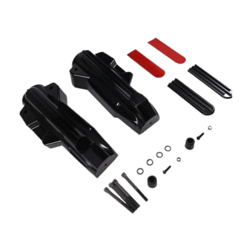Caches de Fourche Harley-Davidson Electra Road King Finition Premium Noir