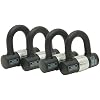 Quad Keyed Alike U Locks