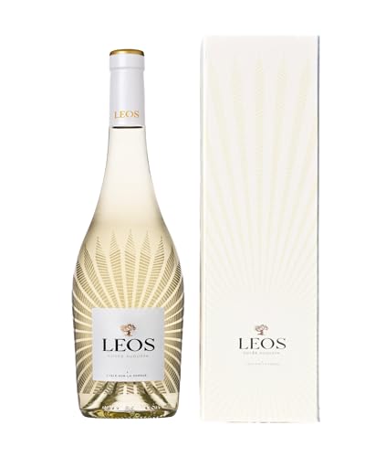 Cuvée Augusta Vin Blanc bio de Provence Leos 75cl avec coffret cadeau haut de gamme