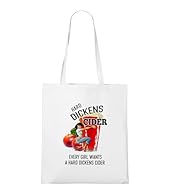 Features the hilarious 'Hard Dickens Cider' design with witty adult humour and drinking pun perfect for cider lovers and bar jokes Ideal gift for college humour enthusiasts, funny drinking occasions, and those who appreciate clever retro-style pin-up...