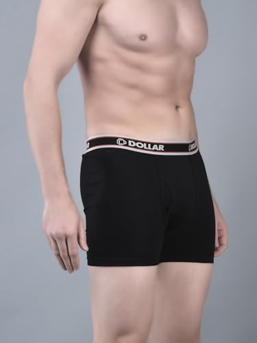 Image of Dollar Bigboss Men's Solid Cotton Trunk (Colour May Vary)