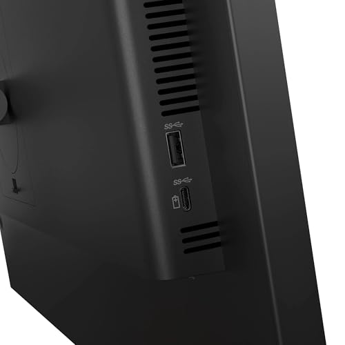Image of Lenovo ThinkVision T27-40 27in FHD IPS Monitor, 120Hz 1080p, 99% sRGB, Low Blue Light, Ergonomic Height-Adjust Stand, USB Hub, HDMI /DP, VESA Mount Dual-Pack Bundle Included Plus MAJ Deskpad | 2 Pack