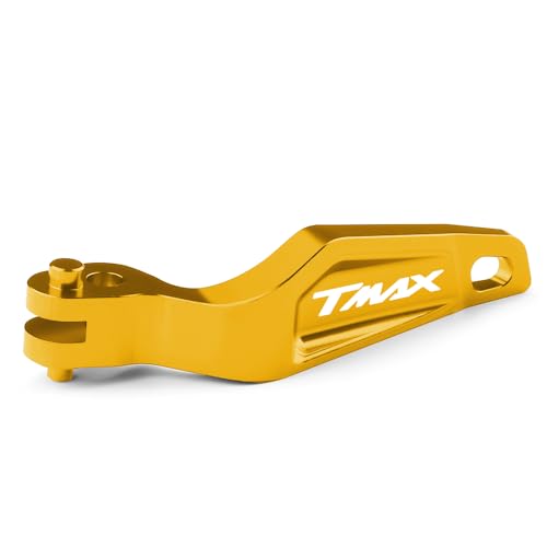 Modeer Für TMAX560 TECHMAX 2020-2023 TMAX 530 DX/SX 2017-2019 TMAX 500 2008-2011 Motorrad CNC Aluminium Feststellbremshebel tmax 560 tech max tmax 530 sx dx Zubehör (Gold)