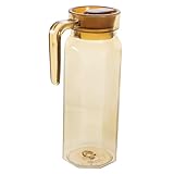 HOMOBABE 1Stück Transparenter Kaltwasserkessel Stilvoller Wasserkocher für Tee Wasser Fruchtsäfte Design für Zuhause Hotel Büro und Leicht