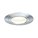 Produktbild Paulmann 92825 LED Einbauleuchte Premium Set Coin dimmbar satiniert rund starr LED 3x7W 2700K 230V 51mm Alu gedreht Einbaustrahler Einbauleuchte