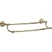 Delta Faucet 79725-CZ Cassidy 24inch Double Towel Bar Rack, Champagne Bronze