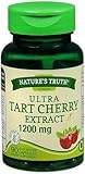 Nature's Truth Ultra Tart Cherry 1200 mg Dietary Supplement Quick Release Capsules - 90 ct, Pack of...