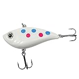 Northland Tackle Rippin' Shad Fishing Hook - Freshwater Fishing Lure for Bass, Walleye, Trout, Crappie, & Others - The Perfect Bait in Any Kit (Wonderbread, 1.5', 1/8 Oz)