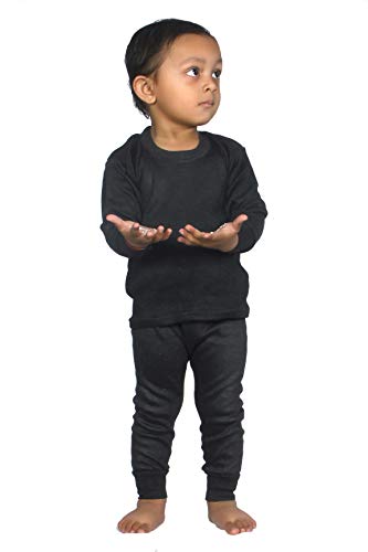 Image of UZARUS Kids Thermal Top and Pyjama Set for Winters (Pack of 3)