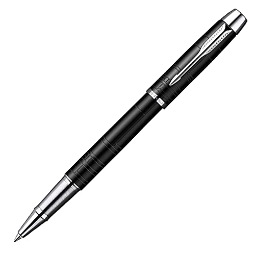 Caneta Roller Ball Parker Im Premium Preto Fosco G88223, Parker, G88223, N/A