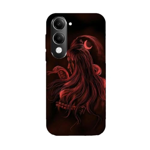 Image of Crepes Mahadev | God Designer Printed Hard Matt Finish Mobile Case Back Cover for Vivo T4 Lite 5G /iQOO Z10 Lite 5G /Vivo Y19 5G /Vivo Y19E