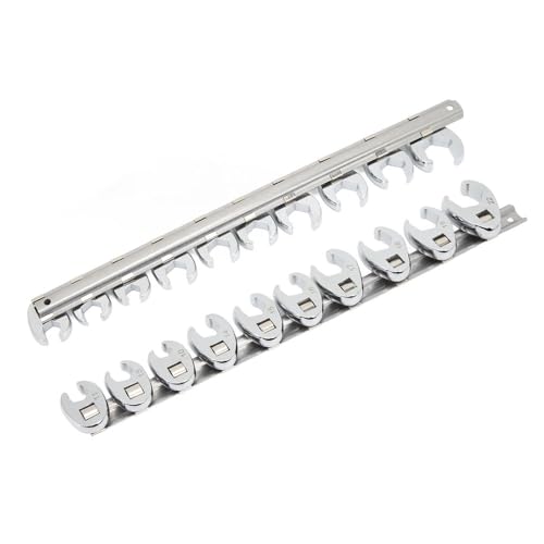 10pcs 3/8 inch Open end Wrench Head Dual-Purpose Zhongfei Quick Wrench Head Changeable Horn Open end Wrench Movable Device,Silver,10pcs 3/8 Inch