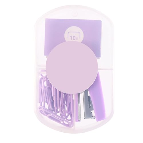 Mini agrafeuse pour étudiants compacte et colorée idéale pour le sac à dos