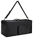 MIER Heavy Duty Nylon Cargo Duffel Bag Extra Large Travel Duffle,Foldable,Black, 140L