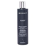 MONAT Black Shampoo + Conditioner – A 2-in-1 Formula for Optimal Hair Care in One Step – Cleanses, Conditions, and Promotes Stronger, Healthier-Looking Hair – For All Hair Types – 237ml (8.0 fl oz)