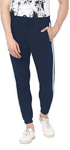 Image of Reoutlook Men's Solid Hosiery Rib Jogger /Track Pant's /Pajamas /Lower