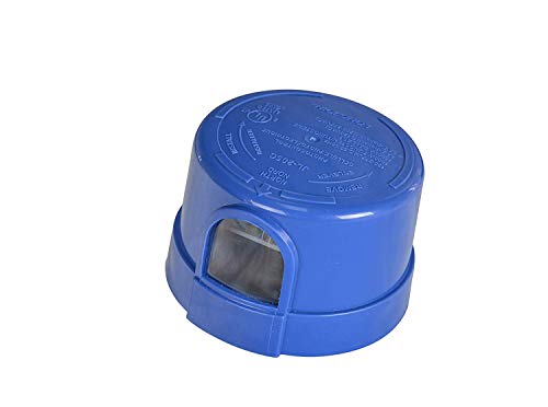 Tenaxi Photocell Sensor Replacement for Outdoor Lamp post Light Control with Twist Lock, Auto On Off Photocell Switch for Dusk to Dawn, Parking Lot, LED Barn, Street, Exterior, Shoebox, Area Lighting