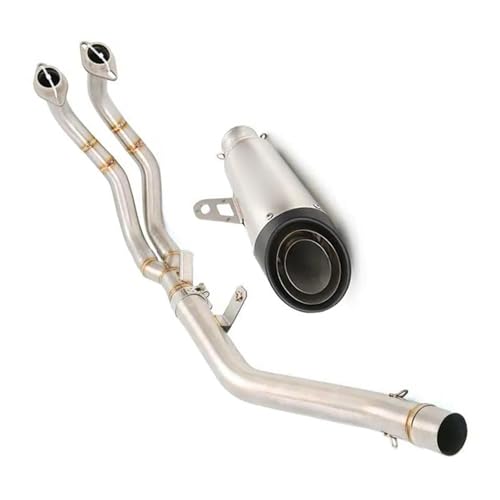 Silenciador y tubo de escape completo para CBR500 CB500F CB500X de 2013 a 2022 colectores 51 mm