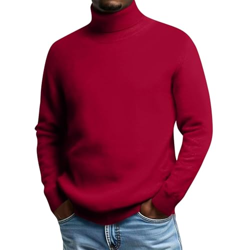 Mens Long Sleeve Shirt Comfort Colors Tshirt Dressy Mock Neck
