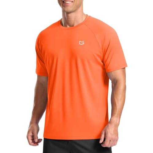 G Gradual Men's Athletic Workout T-Shirts Moisture Wicking Running Shirts