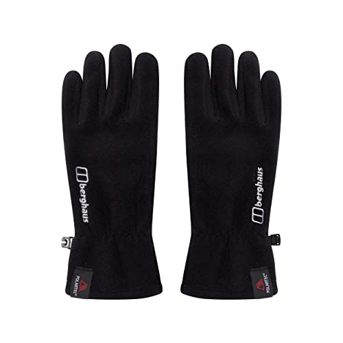 Berghaus Prisma Leichte Touchscreen-Geräte-POLARTEC-Handschuhe - Schwarz - S/M