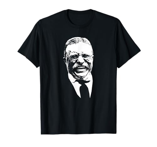 Smiling Teddy Roosevelt T-Shirt