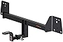 CURT 114903 Class 1 Trailer Hitch with Ball Mount, 1-1/4-In Receiver, Fits Select Toyota C-HR