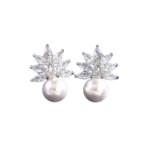 Boucles d'oreilles de moissanite en or cadeau idéal pour anniversaire et banquet