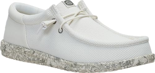 Image of HEYDUDE Men's Wally Funk Mesh Field Camo Slip On Shoe | Mesh Casual Loafers | Lightweight Travel Ready Fit