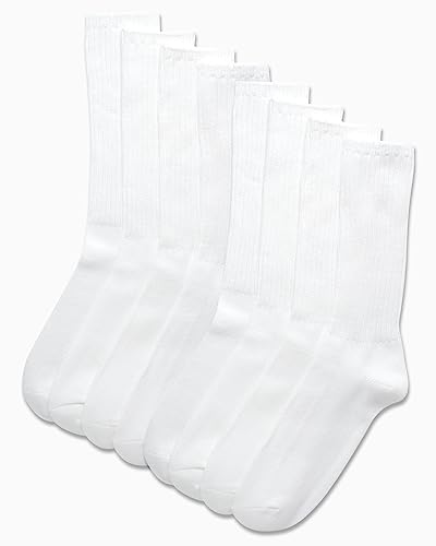 Calvin Klein Men’s Athletic Socks – Lightweight Cotton Blend Crew Socks (8 Pack)2