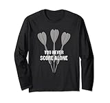 You Never Score Alone Sport Lustige Darts Sprüche